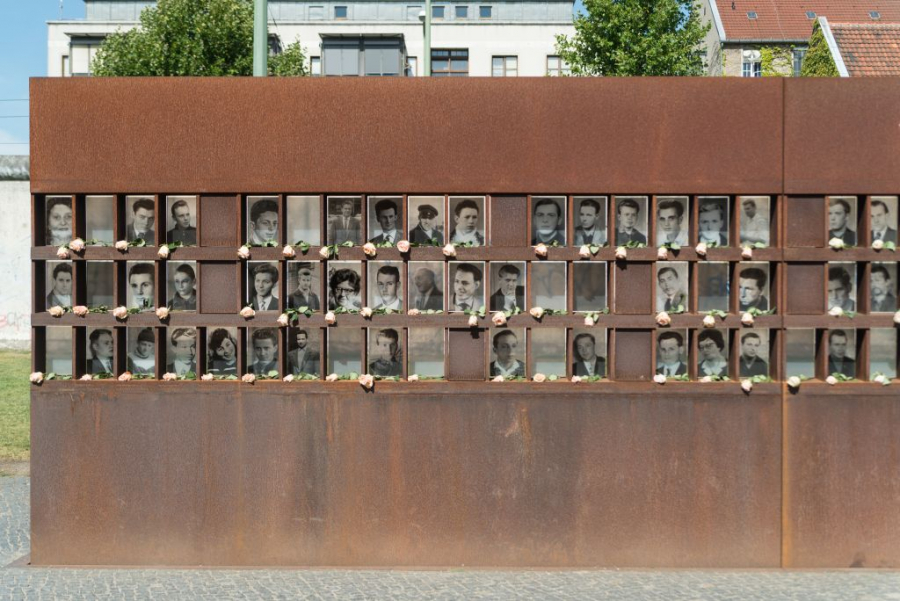 Foto vom Fenster des Gedenkens