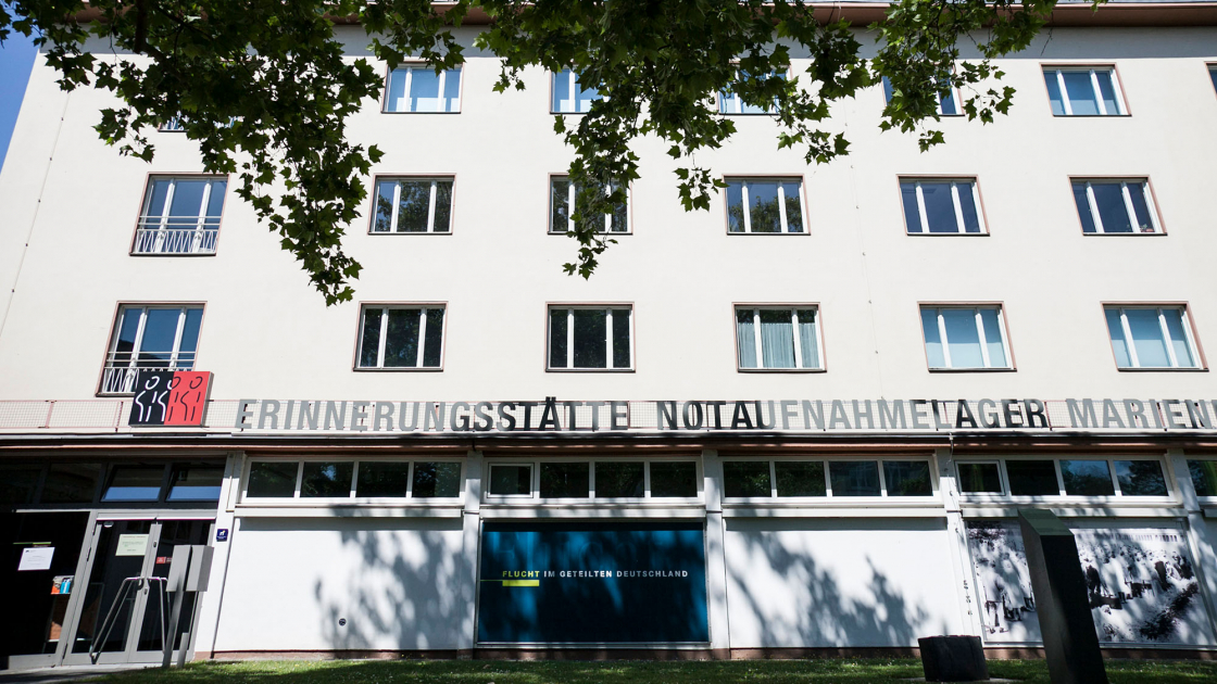 Gebäude der Erinnerungsstätte Notaufnahmelager Marienfelde