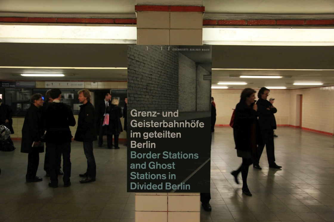 Exhibition in S-Bahnhof Nordbahnhof