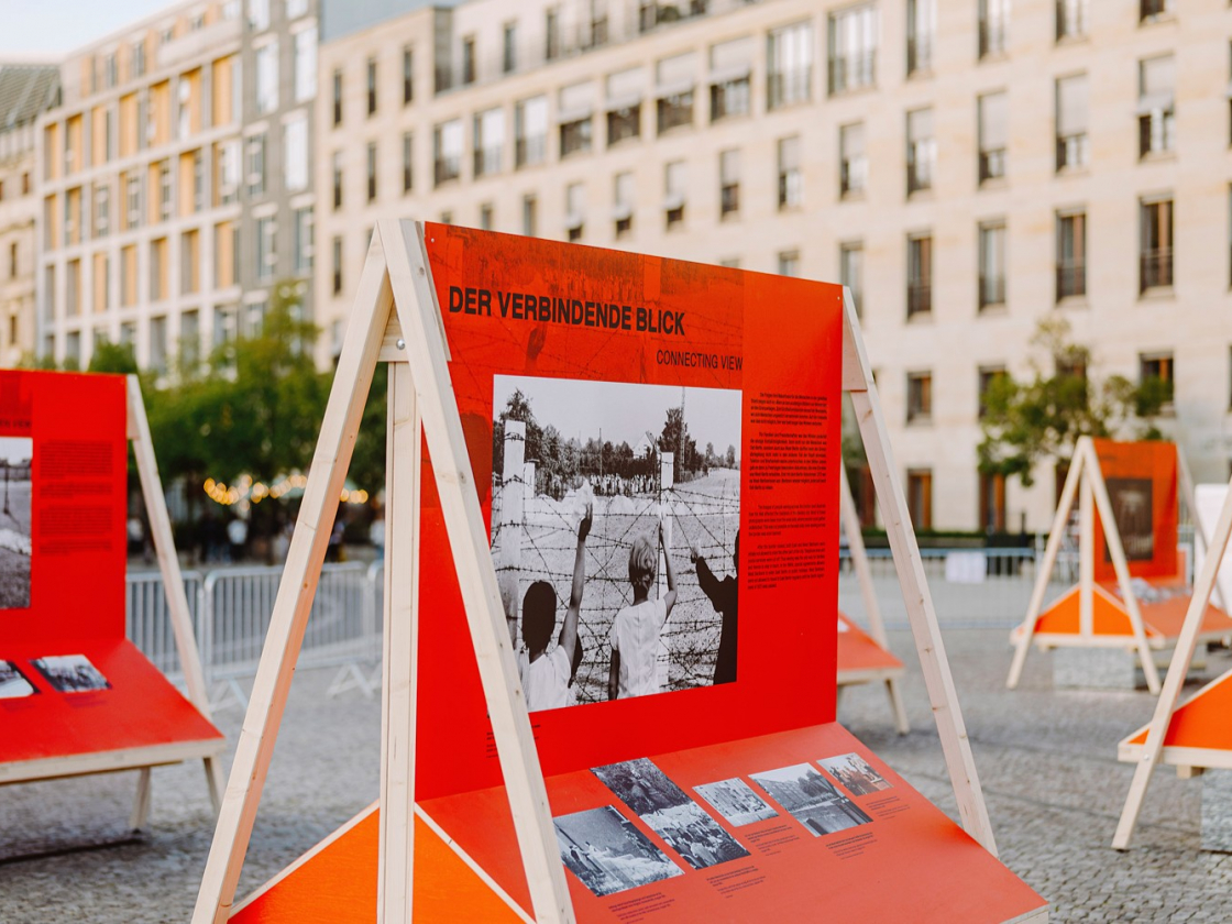 Foto von der Open-Air-Ausstellung