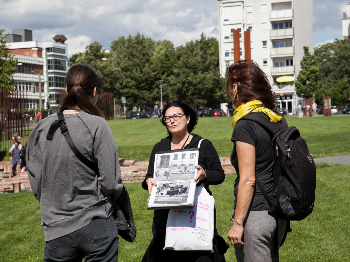 Guides an der Gedenkstätte Berliner Mauer