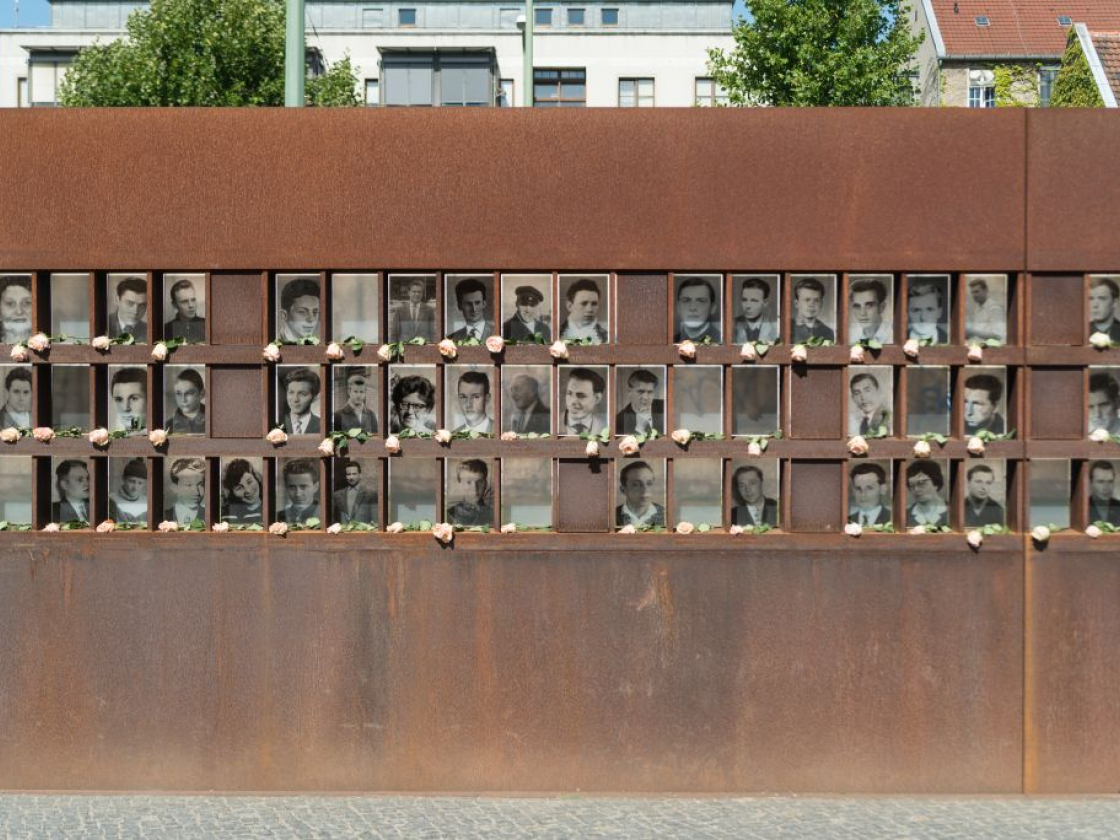 Foto vom Fenster des Gedenkens