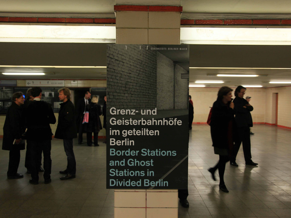 Foto von der Ausstellung im Nordbahnhof