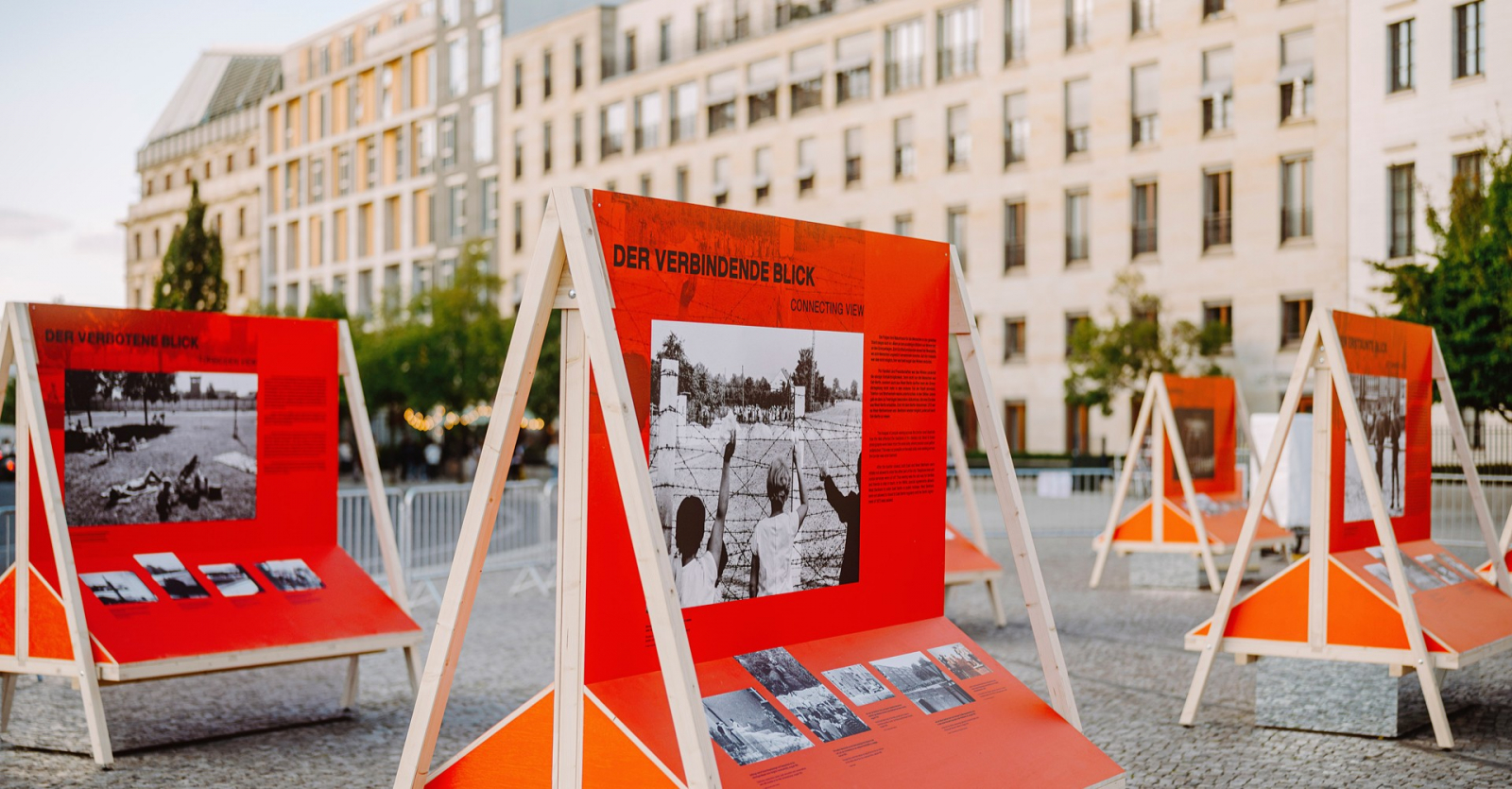 Foto von der Open-Air-Ausstellung