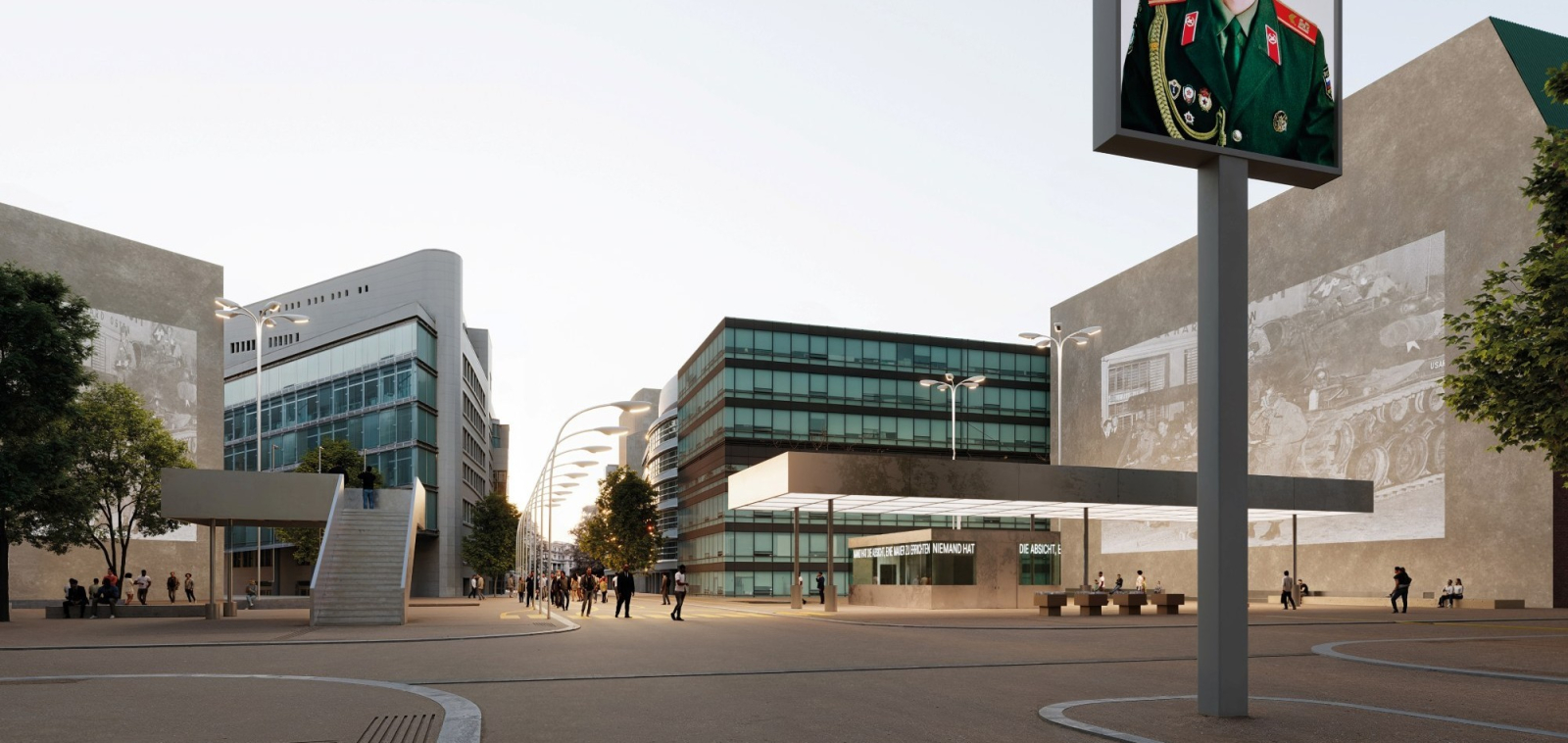 Visualization of the Checkpoint Charlie Forum