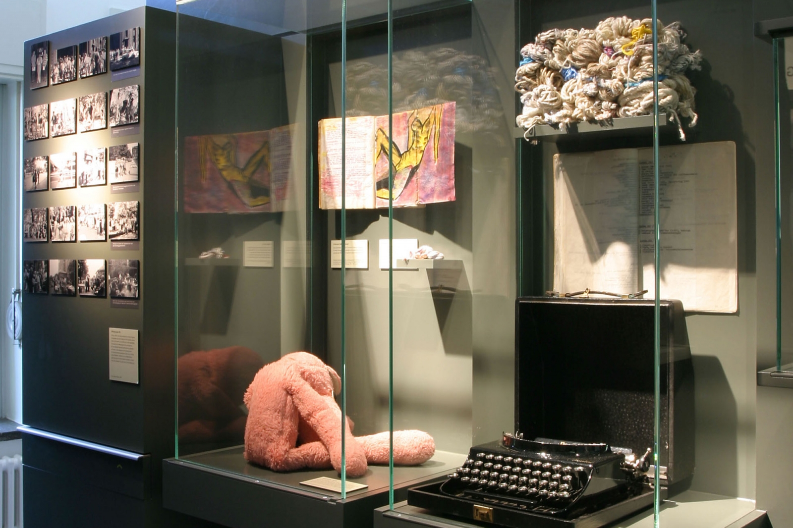 Objekte in der Ausstellung