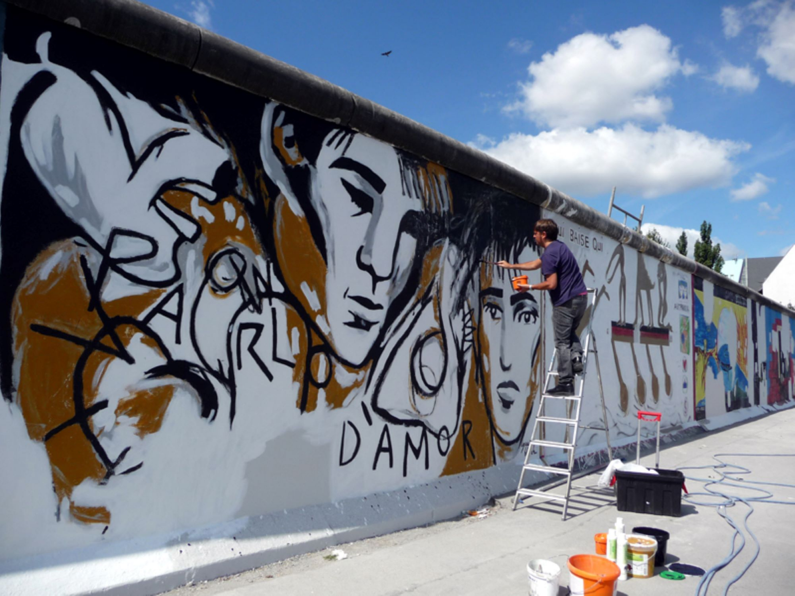 Sanierung der East Side Gallery